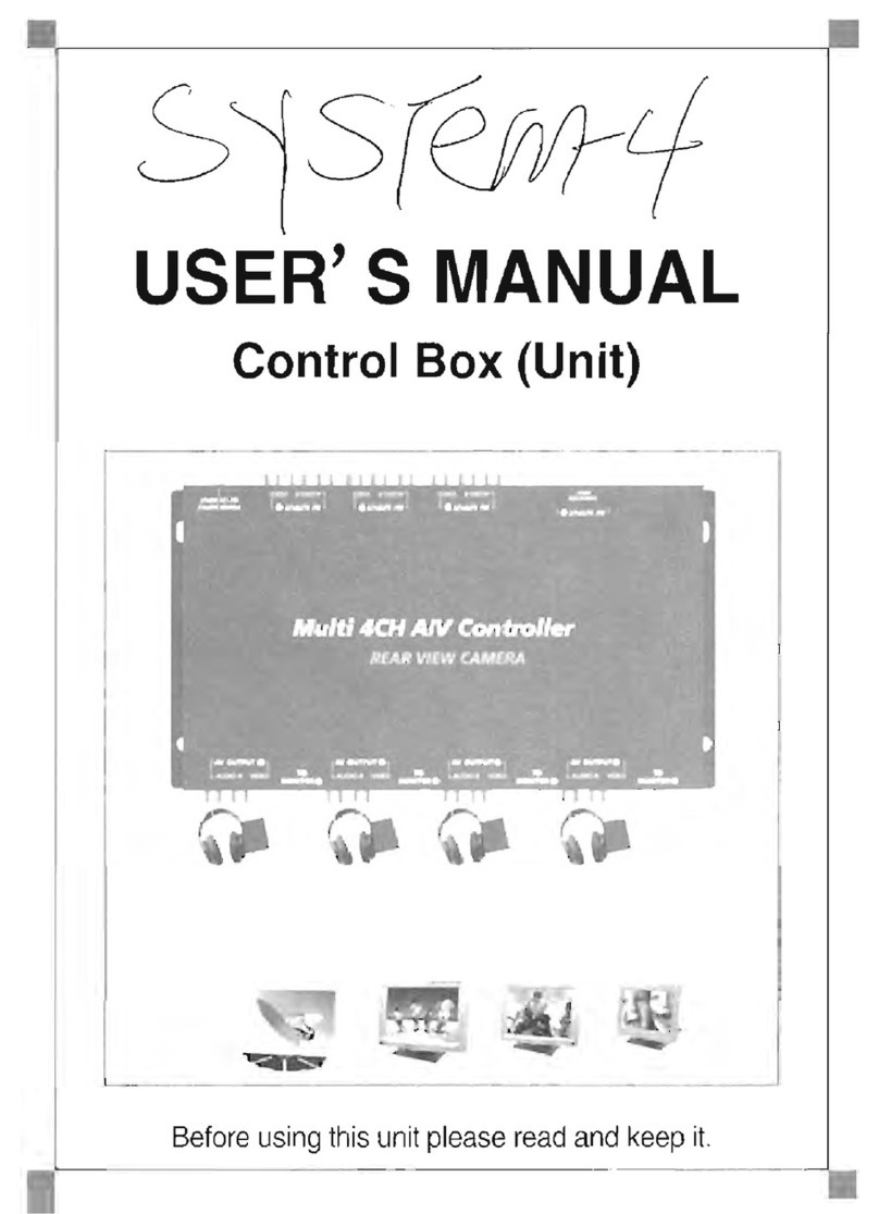 PowerAcoustik SYSTEM-4 user manual