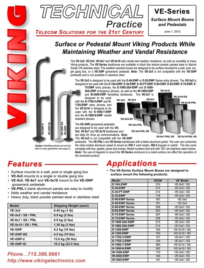 Viking E-35-EWP Technical practice