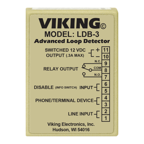 Viking LDB-3 Instructions for use