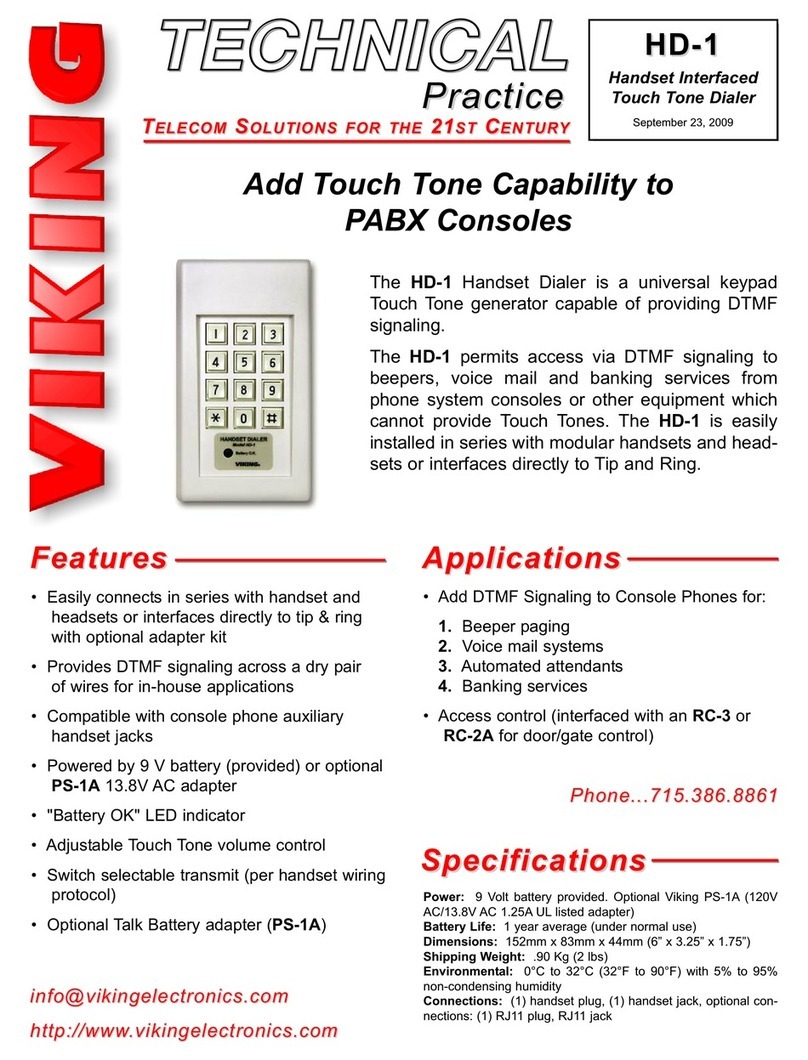 Viking HD-1 Technical practice