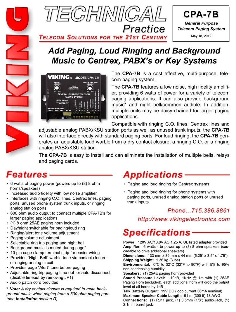 Viking CPA-7B Technical practice