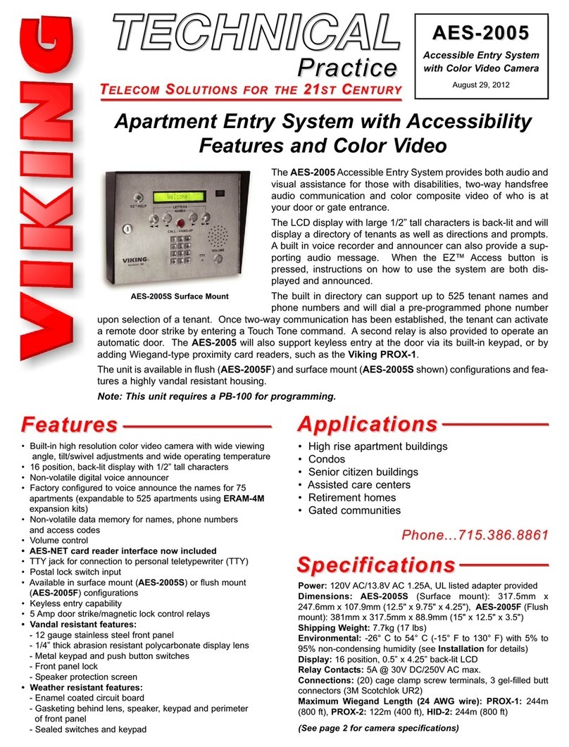 Viking AES-2005 Technical practice