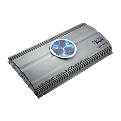 PowerAcoustik Plasma Sphere TS1440-2 User manual PowerAcoustik Plasma Sphere TS1440-2 User manual