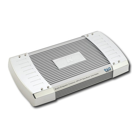 PowerAcoustik LX2-2000 Silver Edition User manual PowerAcoustik LX2-2000 Silver Edition User manual
