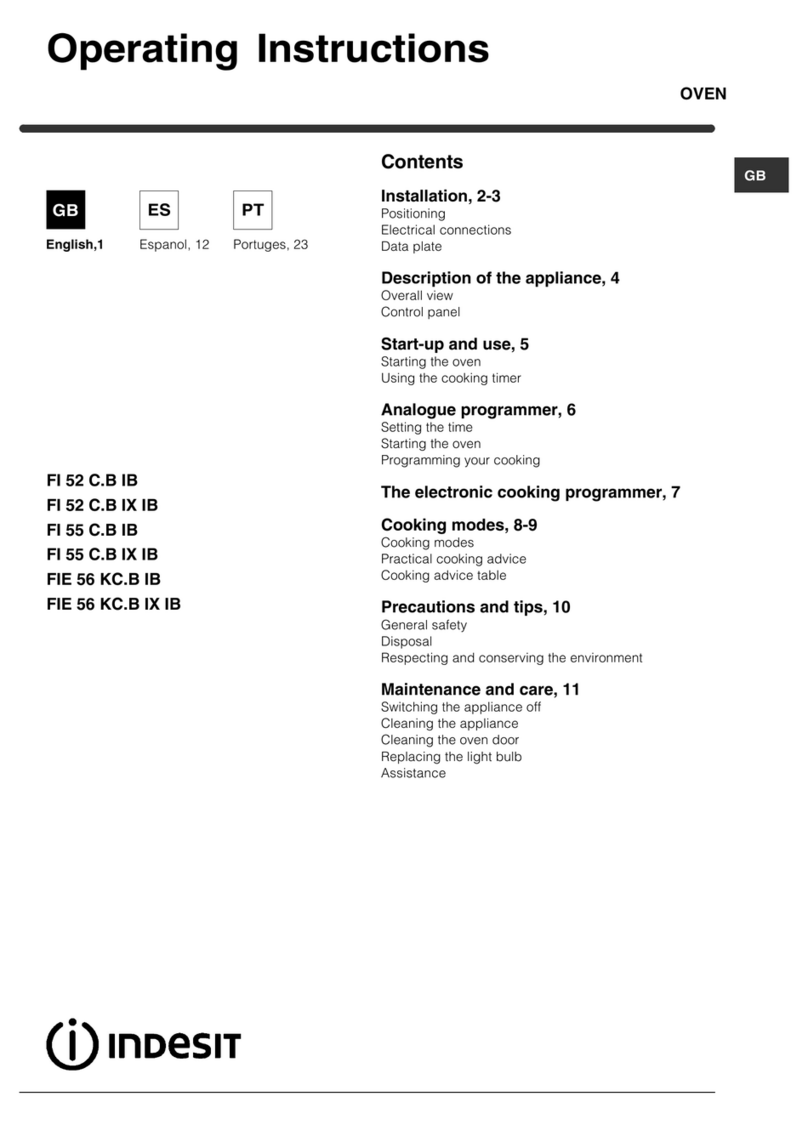 Indesit FI 55 C.B IB operating instructions Indesit FI 55 C.B IB operating instructions