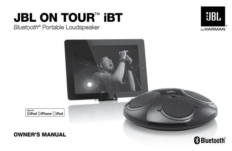 JBL NO TOUR IBT User manual