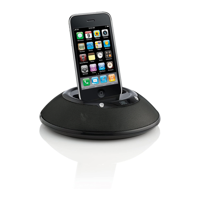 JBL on stage micro II User manual