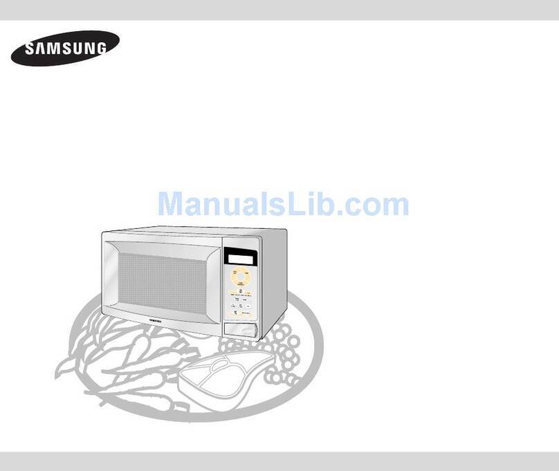 Samsung MW73V Owner's instructions