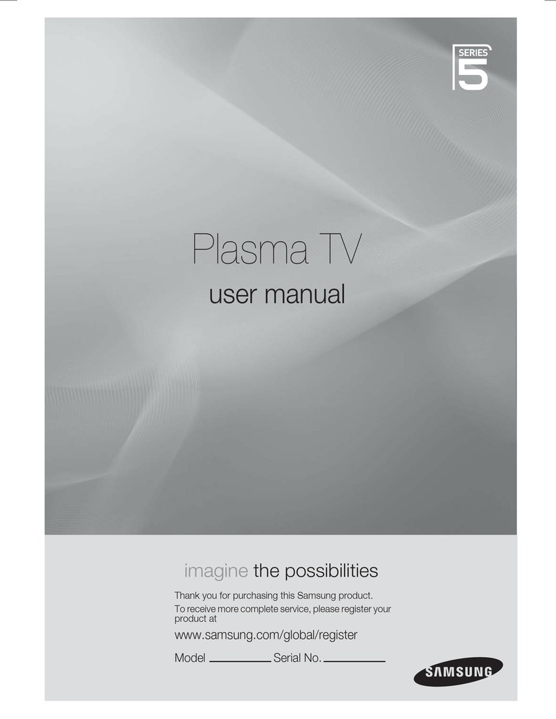 Samsung PS50A566S2M User manual