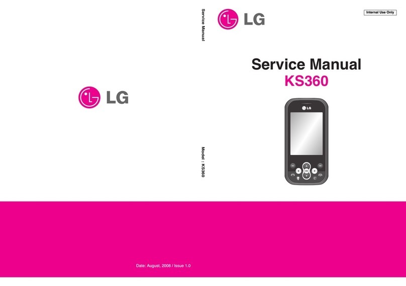 LG KS360 Service manual