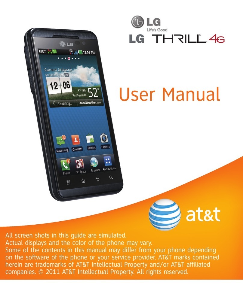 LG THRILL 4G User manual