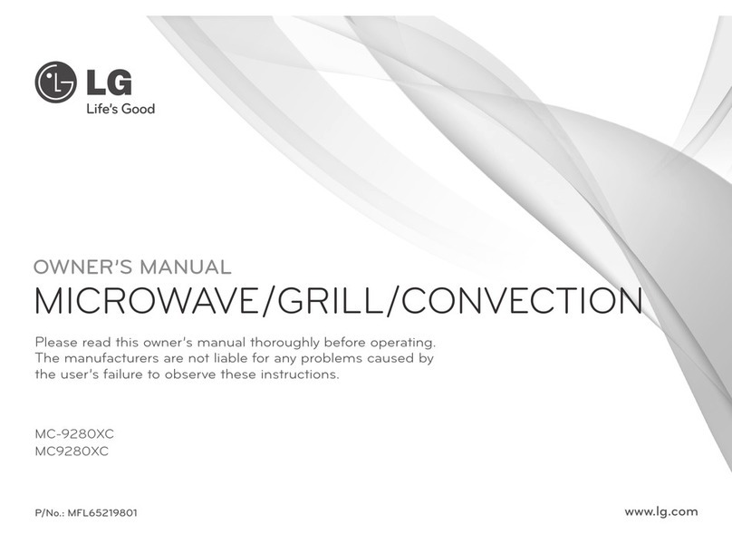 LG MC-9280XC User manual