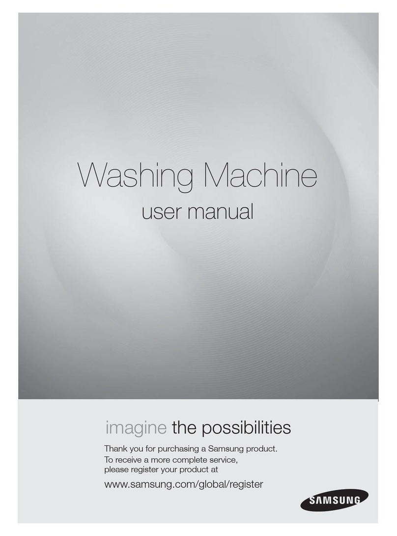 Samsung WA80U3 user manual