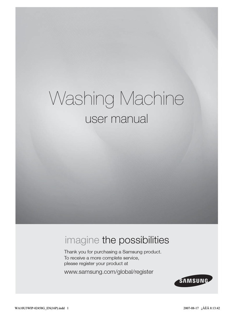 Samsung WA10U3 user manual