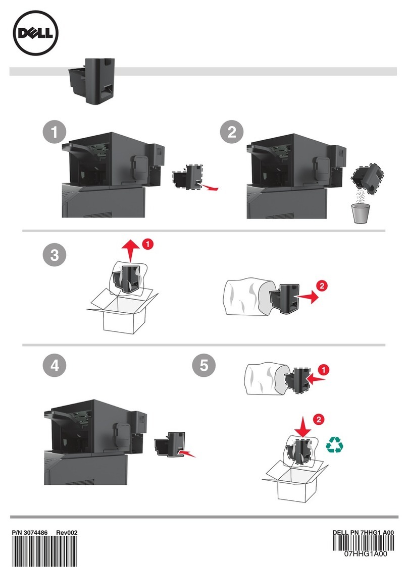 Dell B5460dn Mono Laser Printer User manual