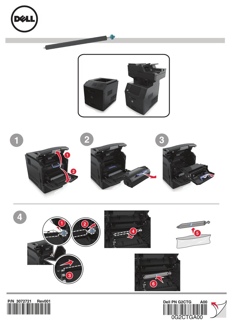 Dell B5460dn Mono Laser Printer User manual