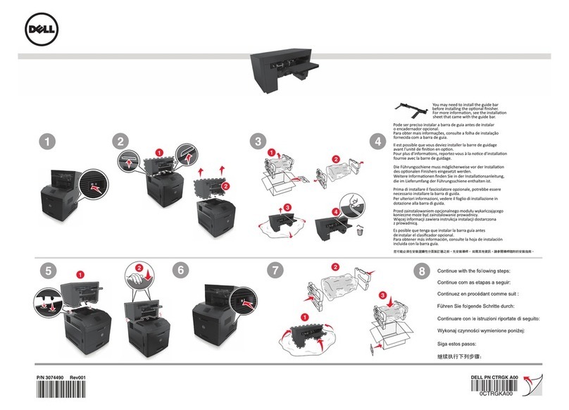 Dell B5460dn Mono Laser Printer User manual