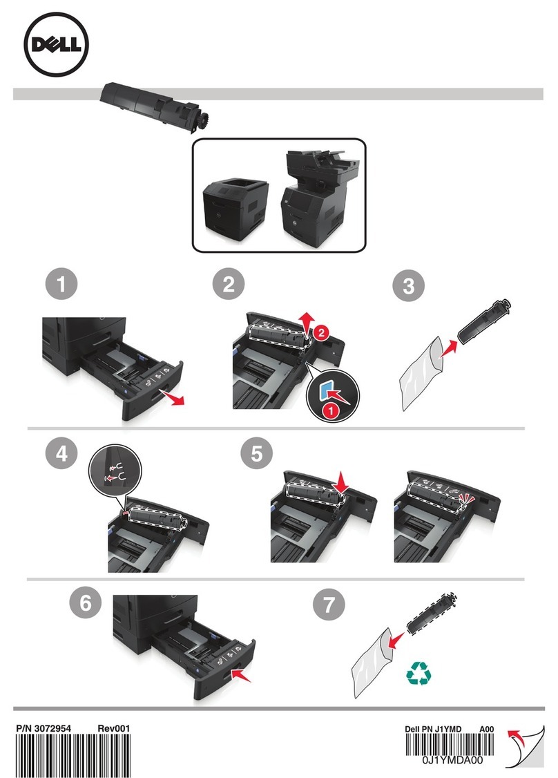 Dell B5460dn Mono Laser Printer User manual