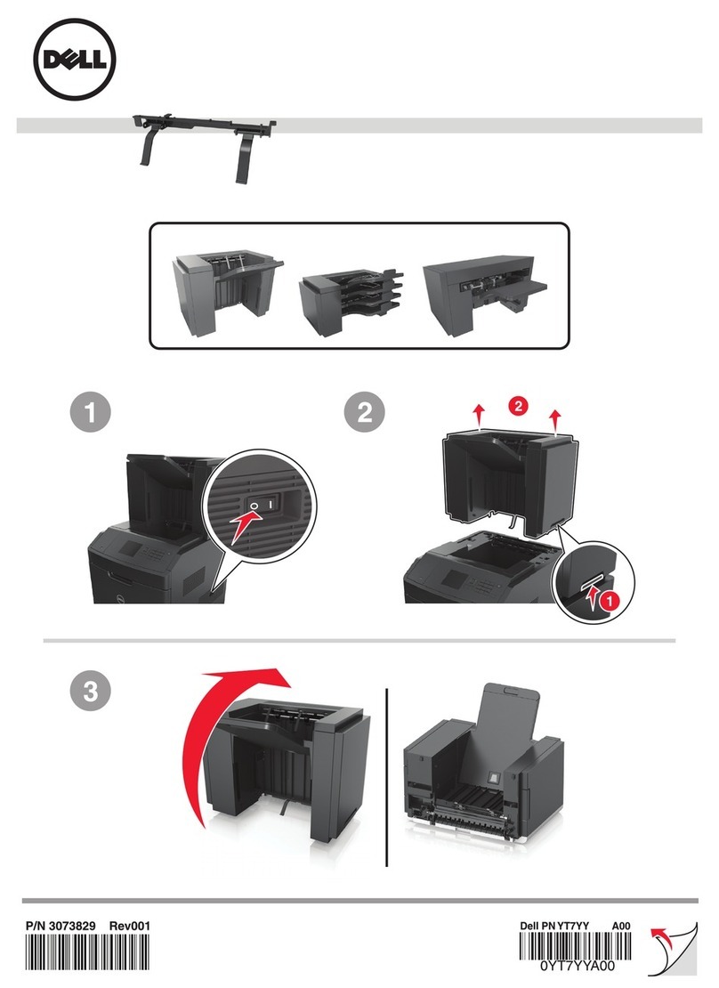 Dell B5460dn Mono Laser Printer User manual