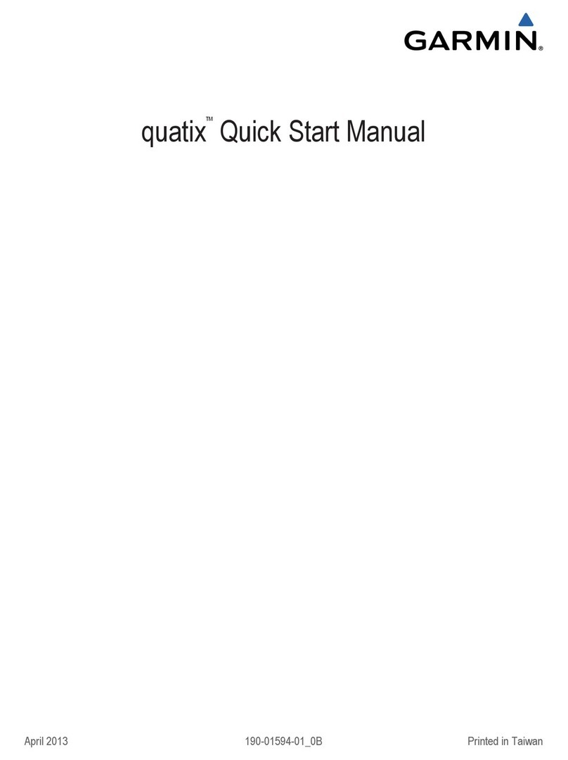 Garmin quatix Instruction manual