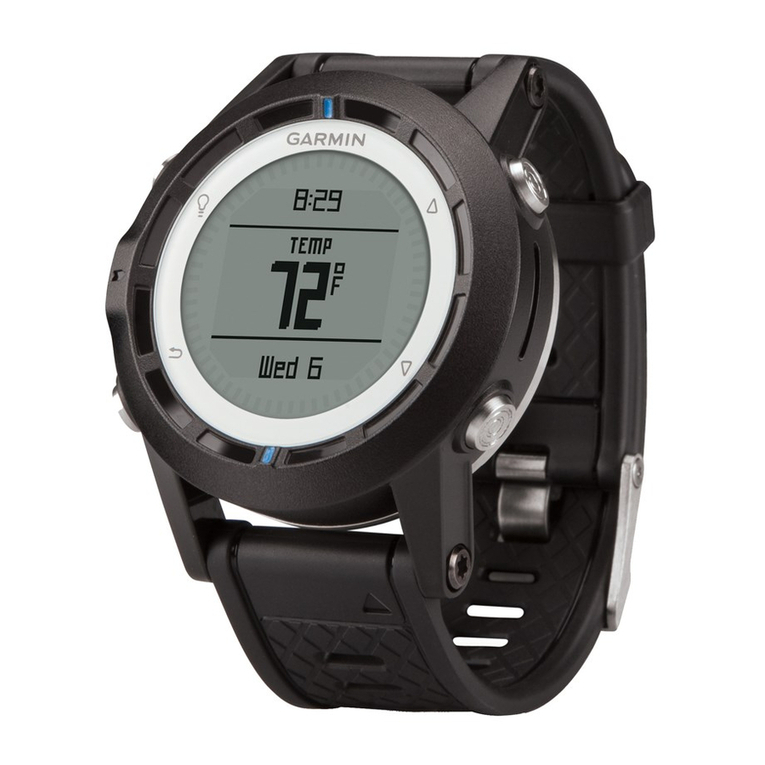 Garmin quatix owner's manual