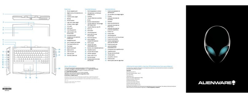 Alienware Alienware M14x R2 User manual