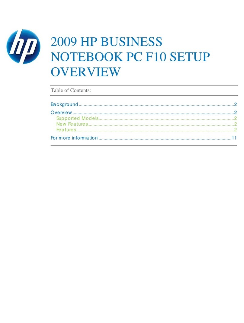 HP EliteBook 2560p Installation guide