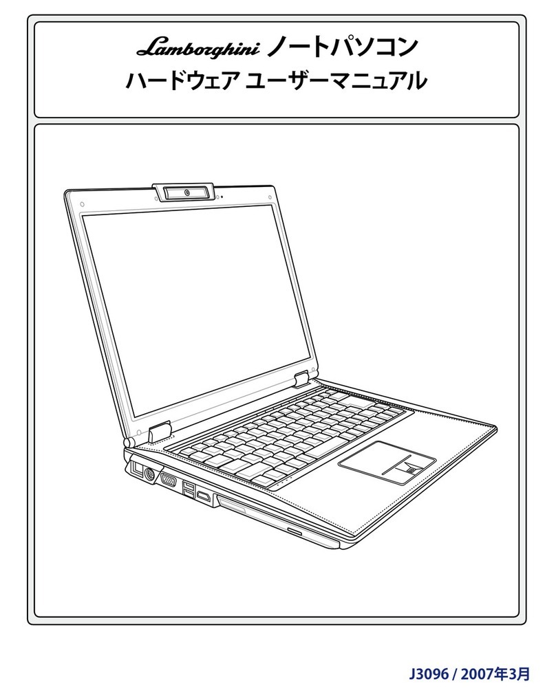 Asus Lamborghini VX2 User manual