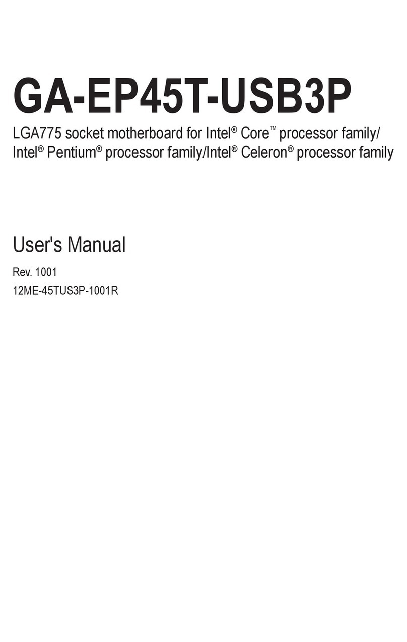 Gigabyte GA-EP45T-USB3P user manual