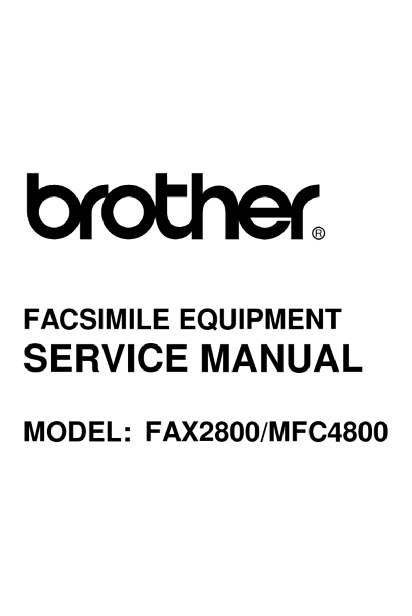 Brother FAX 2800 - B/W Laser - Fax User manual