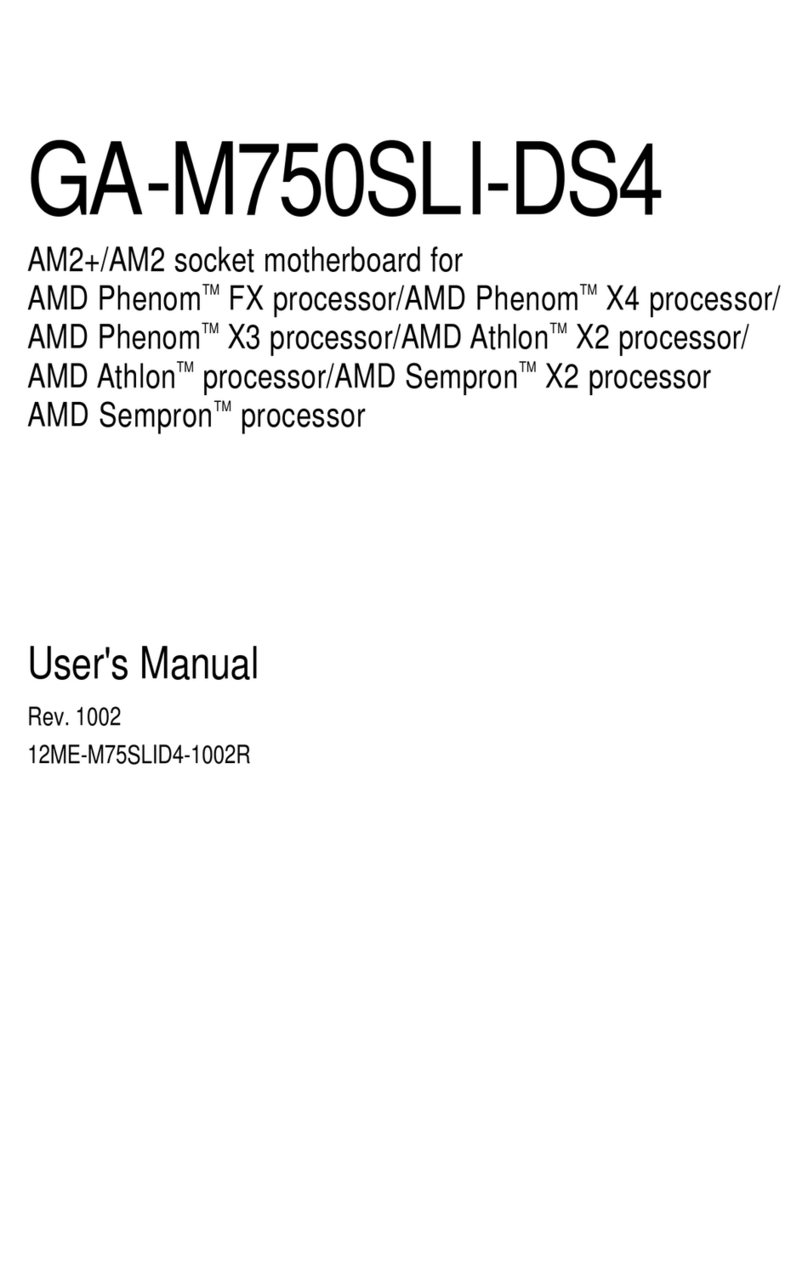 Gigabyte GA-M750SLI-DS4 user manual