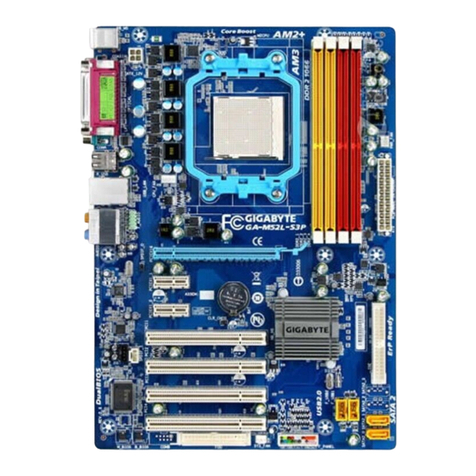 Gigabyte GA-M52LT-D3 user manual