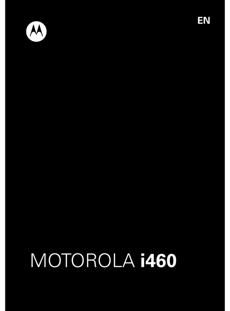 Motorola i460 User manual