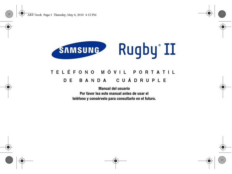 Samsung Rugby II SGH-A847 User guide