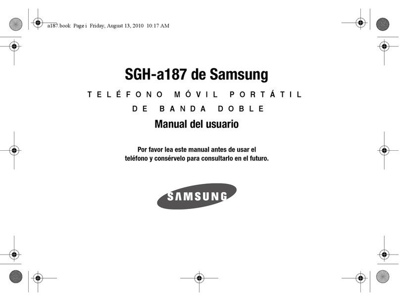 Samsung SGH-A187 Manual Del Usuario