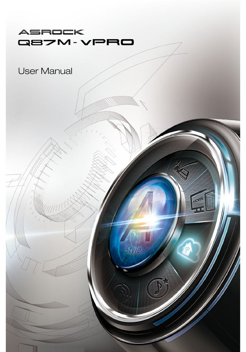 ASROCK Q87M vPro user manual