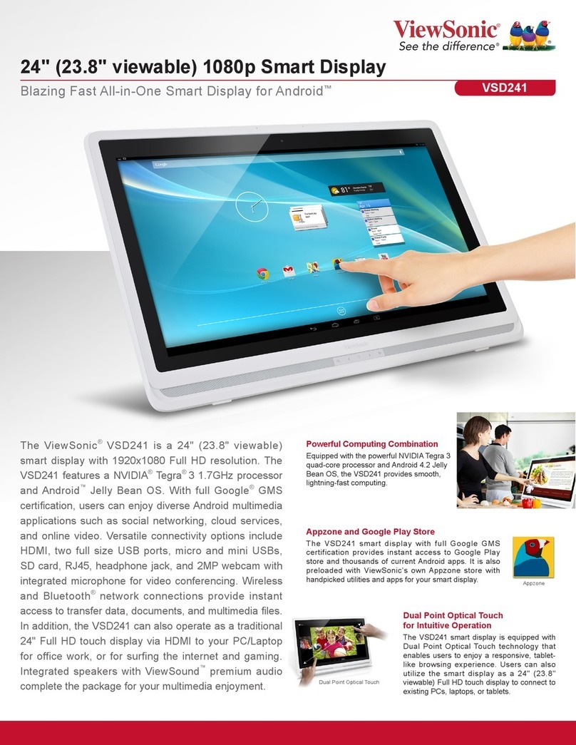 ViewSonic VSD241 datasheet