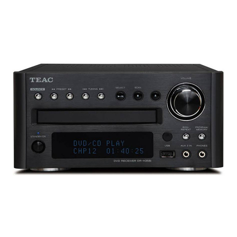 Teac DR-H358i User manual