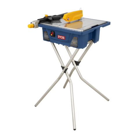 Ryobi WS720 User manual