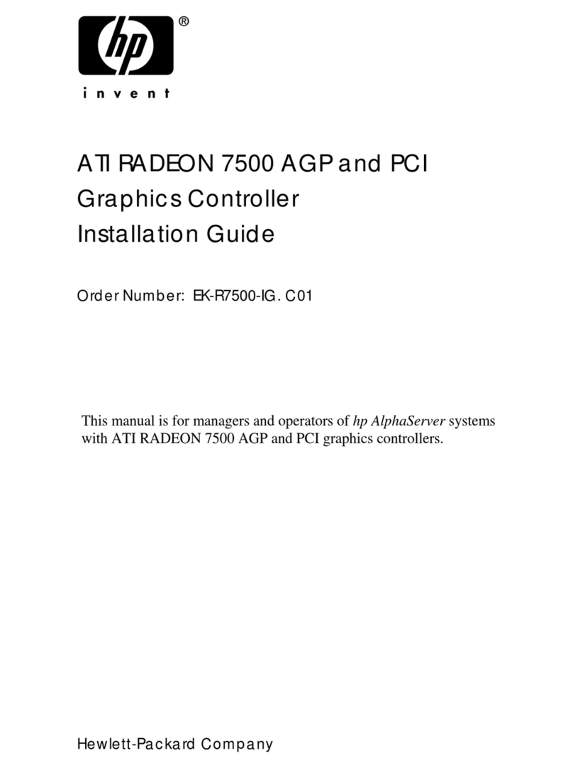 ATI Technologies 100-432001 - RADEON 7500 Multi-monitor Graphics... installation guide