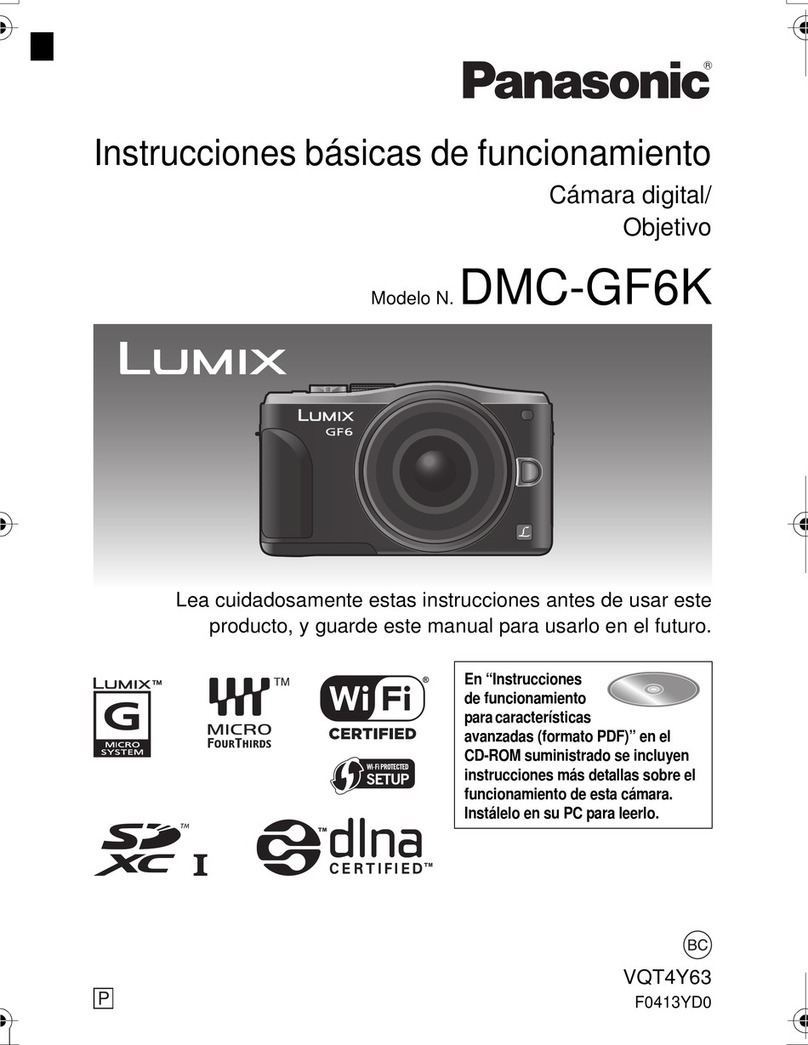 Panasonic DMC-GF6K User manual Panasonic DMC-GF6K User manual