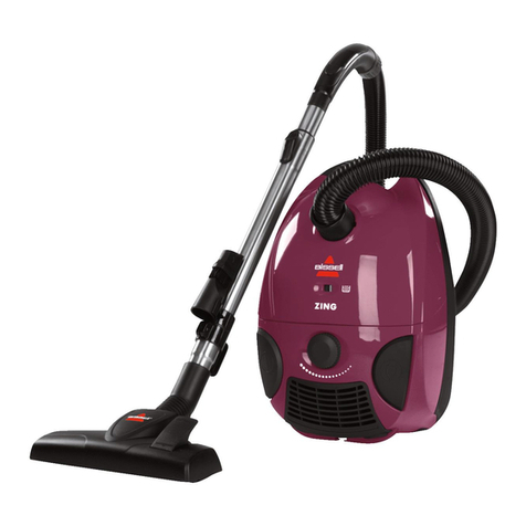 Bissell Zing® Bagged Canister Vacuum 4122 user guide