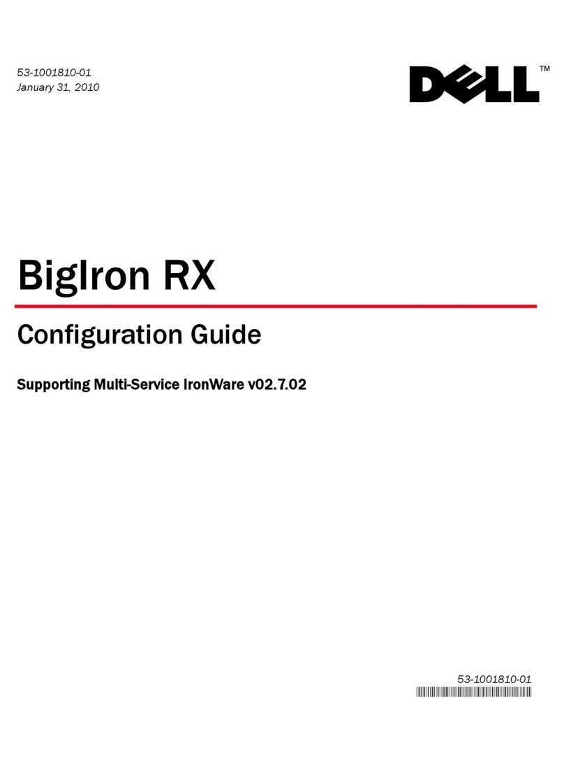 Dell PowerConnect B-RX Configuration guide