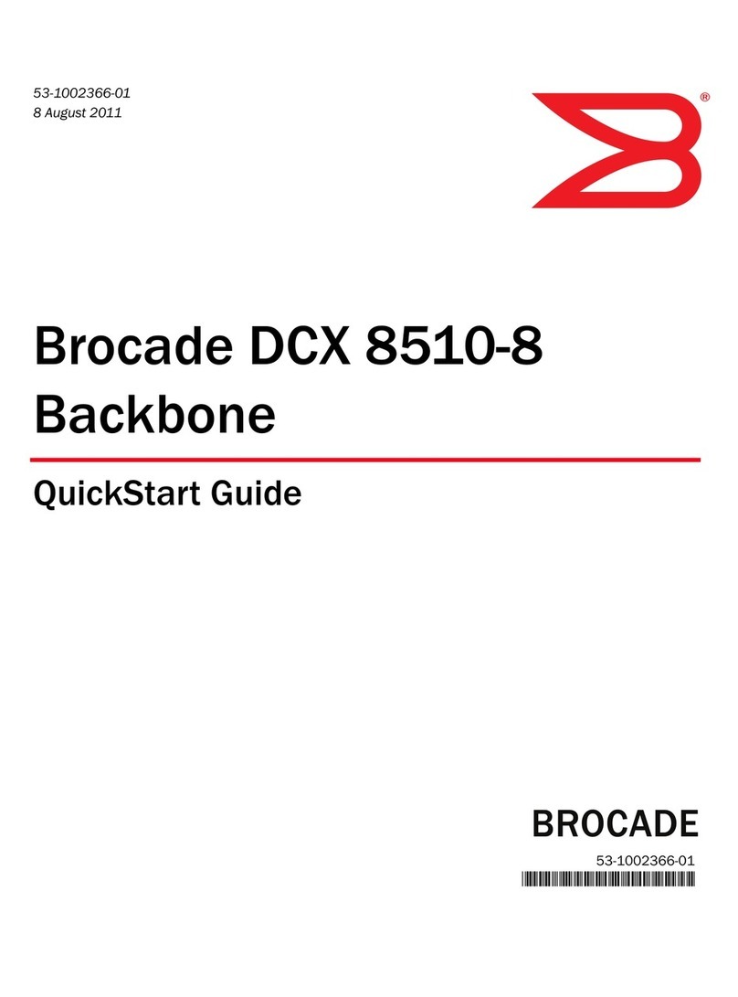 Brocade Communications Systems PowerConnect B-DCX User manual Brocade Communications Systems PowerConnect B-DCX User manual