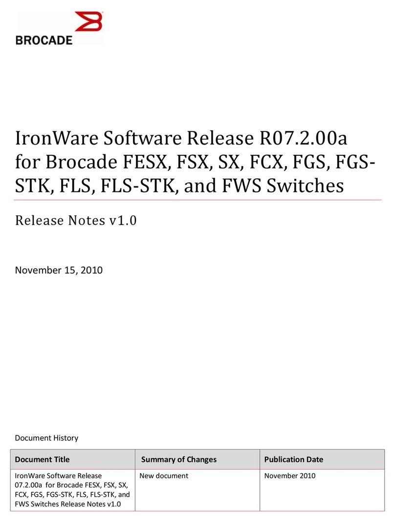 Brocade Communications Systems PowerConnect B-FCXs Instruction Manual Brocade Communications Systems PowerConnect B-FCXs Instruction Manual