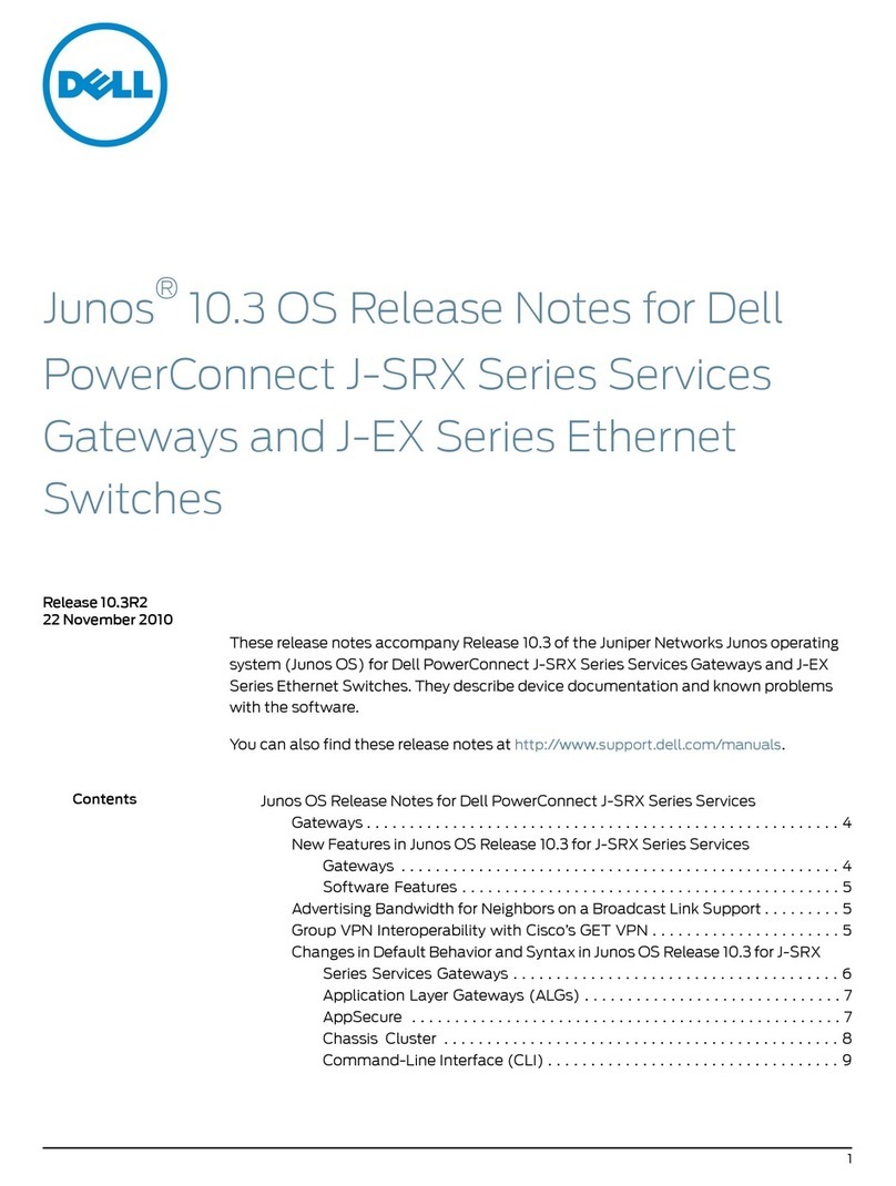 Dell PowerConnect J-8208 Instruction Manual