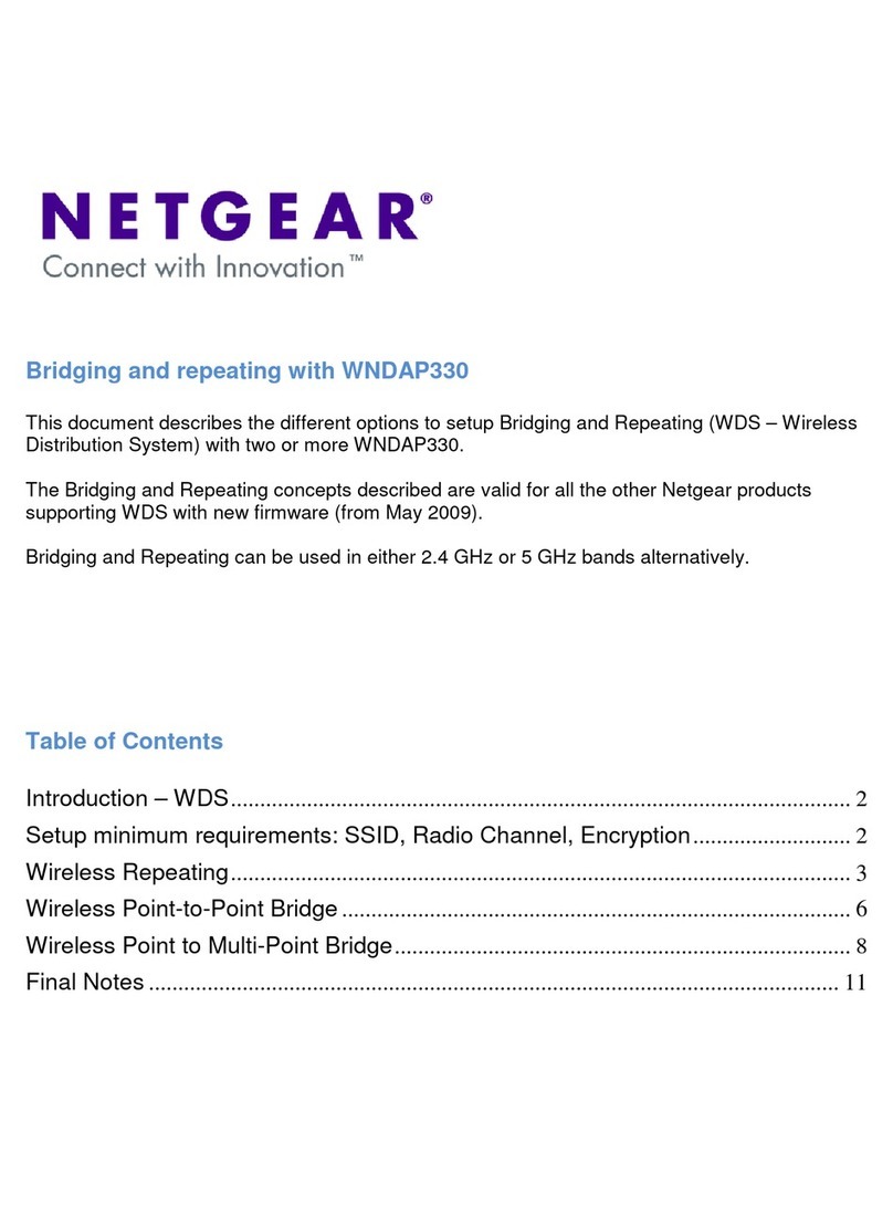 NETGEAR ProSafe WNDAP330 User manual NETGEAR ProSafe WNDAP330 User manual