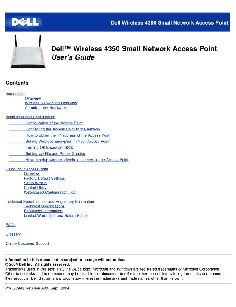 Dell TrueMobile 4350 user guide