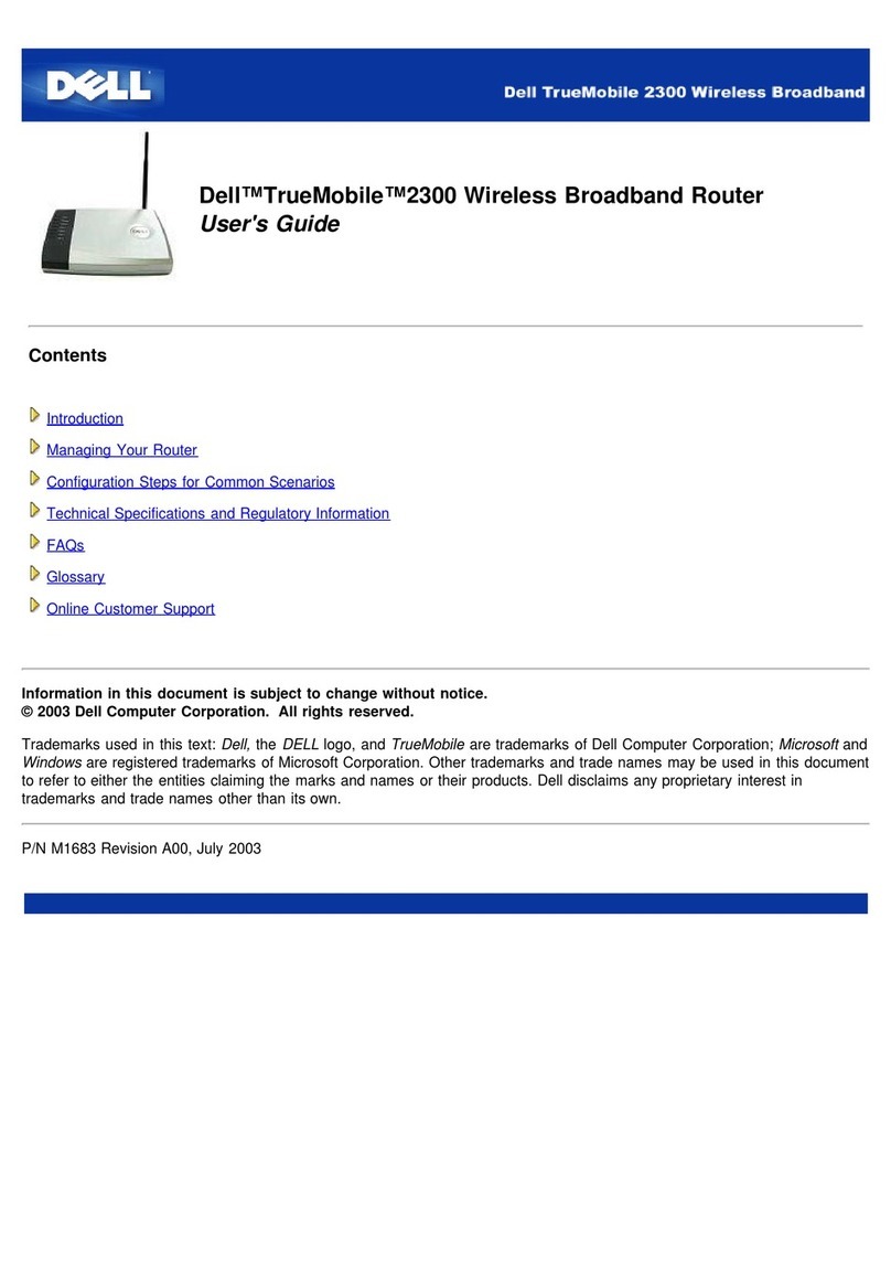 Dell TrueMobile 2300 user guide