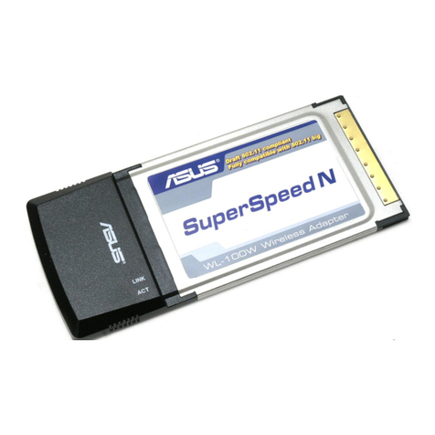 Asus WL-100W User manual